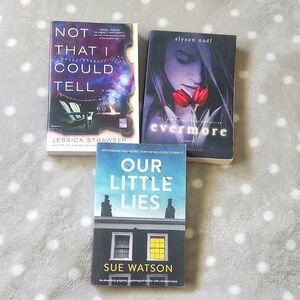 3 Books - two brand new Sue Watson / Jessica Strawser / Alyson Noel